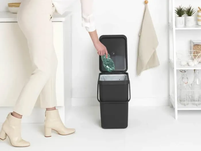 Brabantia Sort & Go Affaldsspand 25 liter - Plastik - Grå