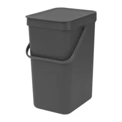 Brabantia Sort & Go Affaldsspand 12 liter - Plastik - Grå