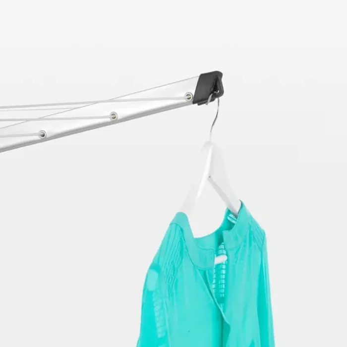 Brabantia Tørrestativ Tørreplads: 50 meter - Stål - Metallic grey