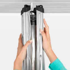 Brabantia Tørrestativ Tørreplads: 50 meter - Stål - Metallic grey
