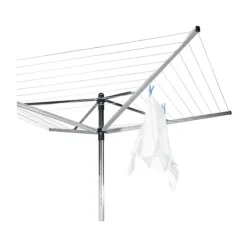 Brabantia Tørrestativ Tørreplads: 50 meter - Stål - Metallic grey