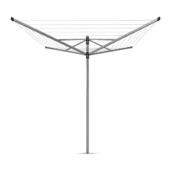 Brabantia Tørrestativ Tørreplads: 50 meter - Stål - Metallic grey