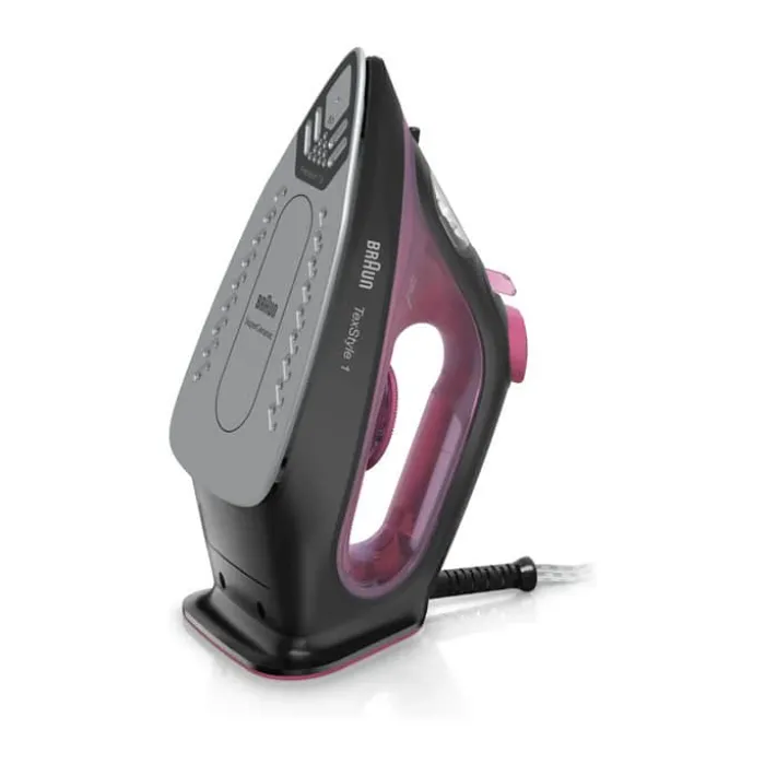 Braun Dampstrygejern SI1070PU Keramisk strygesål - Dampskud: 130 g/min - Vandtank 220 ml