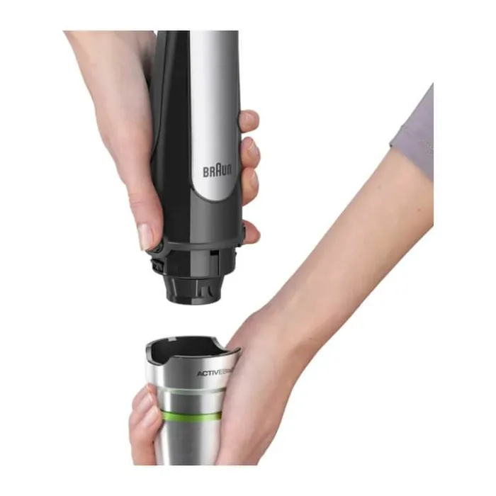 Braun Multiquick 7 Stavblender MQ7025X 1000 Watt - ActiveBlade/SmartSpeed - Inkl. tilbehør
