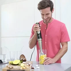 Braun Multiquick 9 Stavblender MQ9138 1200 Watt - Med AntiSplash - Inkl. tilbehør