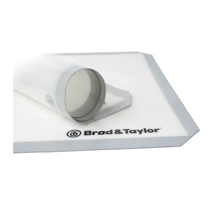 Brød & Taylor Bagemåtte - 3 stk. B 29 x L 40,5 cm - Silikone - Hvid