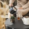 Bredemeijer Duet Boston Tekande 1,1 liter - Rustfrit stål - Mat sort