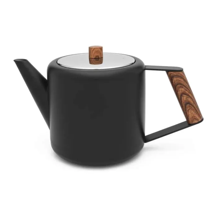 Bredemeijer Duet Boston Tekande 1,1 liter - Rustfrit stål - Mat sort