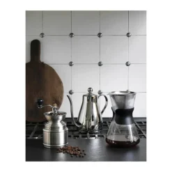 Bredemeijer Kaffemølle 150 gram - Rustfrit stål/træ