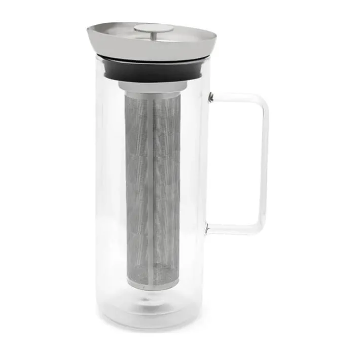 Bredemeijer San Remo Istekande 1 liter - Glas/rustfrit stål - Klar