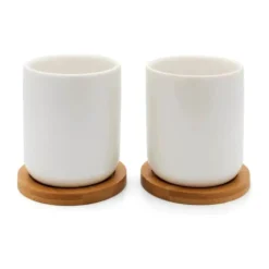 Bredemeijer Umea Kop - 2 stk. 200 ml - Keramik - Hvid