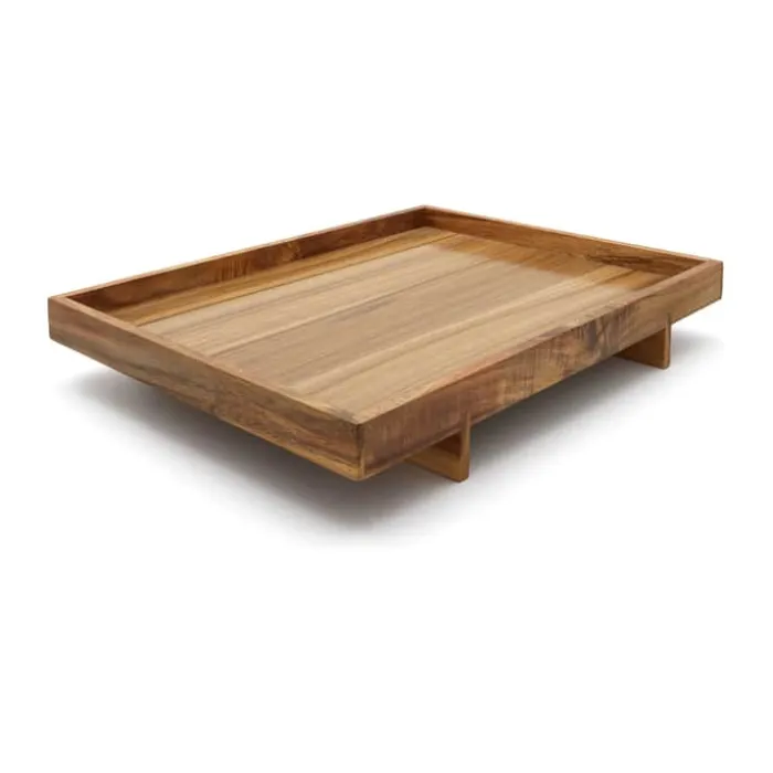 Bredemeijer Wazuka Serveringsbakke B 30 x L 40 cm - Akacietræ - Natur