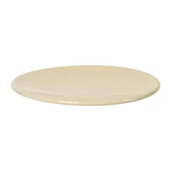 Broste Copenhagen Alfredo Serveringsfad Ø 30 x H 3,5 cm - Stentøj - Beige