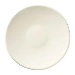 Broste Copenhagen Alfredo Serveringsfad Ø 24 x H 3,5 cm - Stentøj - Cream