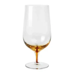 Broste Copenhagen Amber Ølglas 50 clMundblæst glas - Caramel