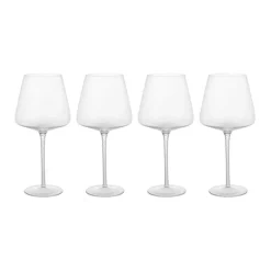 Broste Copenhagen Bellevue Rødvinsglas - 4 stk. 60 cl - Mundblæst glas