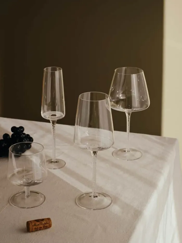 Broste Copenhagen Bellevue Rødvinsglas - 4 stk. 60 cl - Mundblæst glas