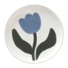 Broste Copenhagen Dora Kuverttallerken Ø 15 cm - Stentøj - Dusty Blue