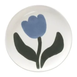 Broste Copenhagen Dora Kuverttallerken Ø 15 cm - Stentøj - Dusty Blue