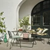 Broste Copenhagen Eden Bænk H 80 xB 115 cm - Stål -Grøn