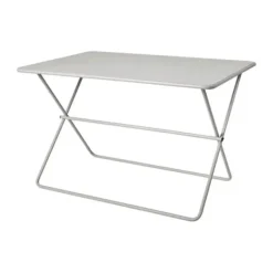 Broste Copenhagen Eden Havebord H 74 x B 120 cm - Stål - Beige