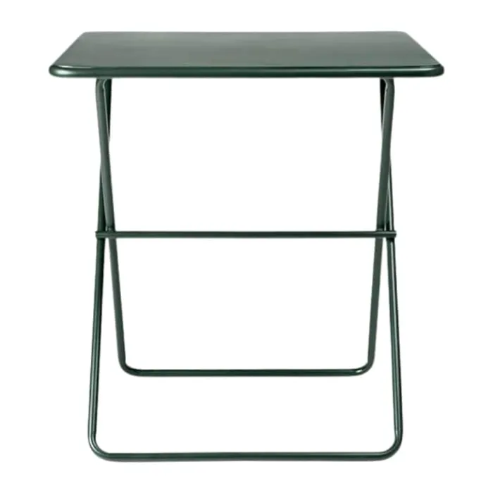Broste Copenhagen Eden Havebord H 74 x B 70 cm - Stål - Grøn