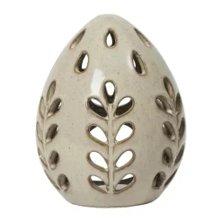 Broste Copenhagen Egga Lanterne Ø 9,5 x H 12 cm - Stentøj - Green