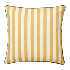 Broste Copenhagen Franca Pudebetræk B 50 x L 50 cm - Bomuld - Gul