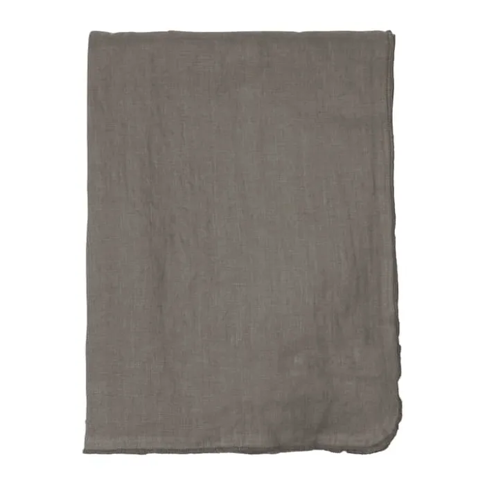 Broste Copenhagen Gracie Dug B 160 x L 300 cm - Hør - Crocodile