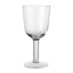 Broste Copenhagen Hammered Rødvinsglas 30 cl - Mundblæst glas - Klar