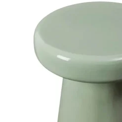 Broste Copenhagen Jelly Sidebord Ø 36 x H 36 cm - Emaljeret jern - Grøn