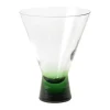 Broste Copenhagen Konus Cocktailglas 20 cl - Mundblæst glas -Intense Blue