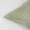 Broste Copenhagen Linn Pudebetræk B 40 x L 60 cm - Bomuld/hør - Grape Leaf Green