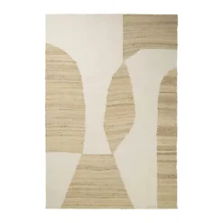 Broste Copenhagen Lumi Gulvtæppe B 140 x L 200 cm - Jute/bomuld - Natur