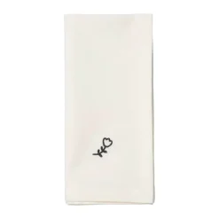 Broste Copenhagen Mai Serviet B 45 x L 45 cm - Bomuld - Sort