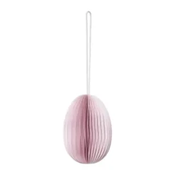 Broste Copenhagen Megan Papir Ornament Ø 4 x H 6 cm - Papir - Pink
