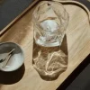 Broste Copenhagen Nona Fyrfadsstage Ø 7,5 x H 7,5 cm - Glas - Klar