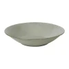 Broste Copenhagen Nordic Marsh Dyb Tallerken Ø 22,5 cm - Stentøj - Light Dusty Green