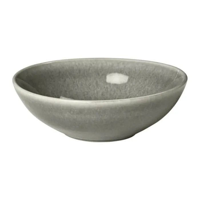 Broste Copenhagen Nordic Rain Skål Ø 17 cm - Stentøj - Grey