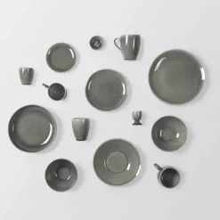 Broste Copenhagen Nordic Rain Krus 25 cl - Stentøj - Grey