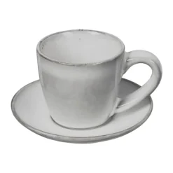 Broste Copenhagen Nordic Sand Espressokop m. Underkop 5 cl - Stentøj - Sand