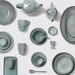 Broste Copenhagen Nordic Sea Espressokop 10 cl - Stentøj - Soft Blue
