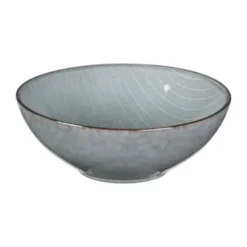 Broste Copenhagen Nordic Sea Skål Ø 17 - Stentøj - Soft Blue