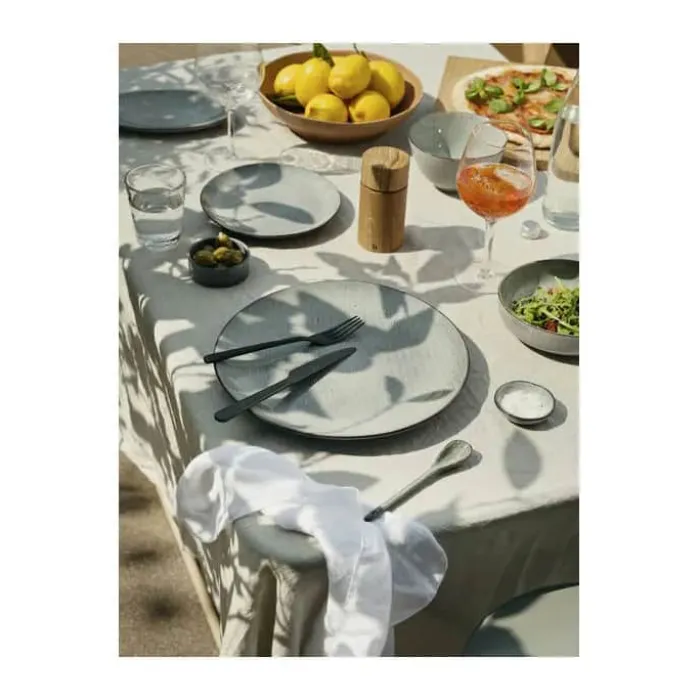 Broste Copenhagen Nordic Sea Middagssæt - 16 dele Stentøj - Soft Blue
