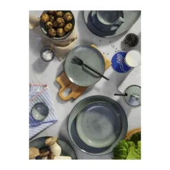 Broste Copenhagen Nordic Sea Middagssæt - 16 dele Stentøj - Soft Blue