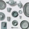 Broste Copenhagen Nordic Sea Skål Ø 17 - Stentøj - Soft Blue