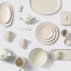 Broste Copenhagen Nordic Vanilla Servietring - 6 stk. Ø 4,5 - Stentøj - Cream