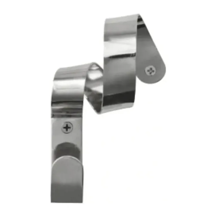 Broste Copenhagen Ribbon Knage L 12,5 cm - Jern - Grå