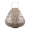 Broste Copenhagen Sahara Lanterne H 38 cm - Bambus/glas - Natur