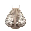 Broste Copenhagen Sahara Lanterne H 33 cm - Bambus/glas - Natur